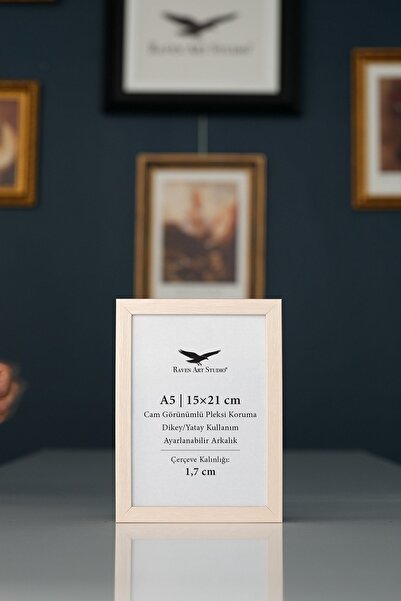 Raven Art Studio Ermitaj 15cm x 21cm Resim Fotoğraf Belge Poster Evrak Çerçev...