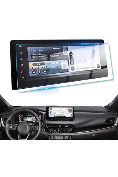 Mobilite Nissan Qashqai Uyumlu 2022-2026 Model 12.3 Inç Navigasyon 9h Nano Ekran Koruyucu