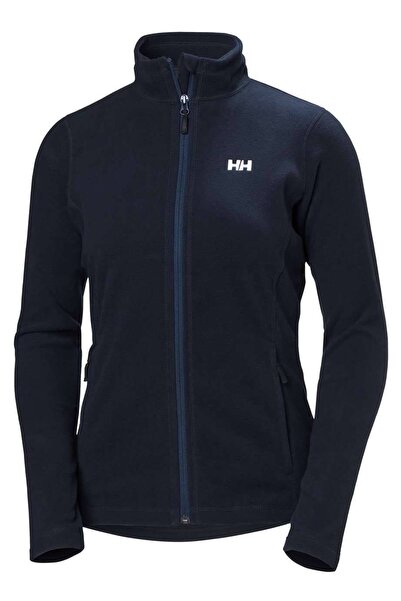 Helly Hansen HH..15011_HHA.599_W FULLZIP POLAR Lacivert Dik Yaka Normal Düz K...