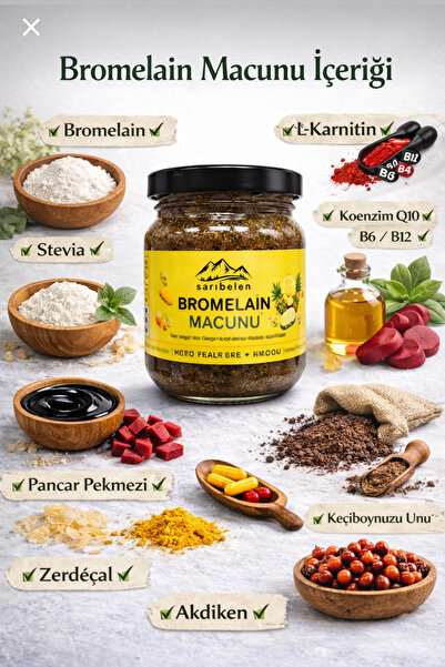 sarıbelen Bromelain Form Macun 240 g – Geleneksel Bitkisel Macun