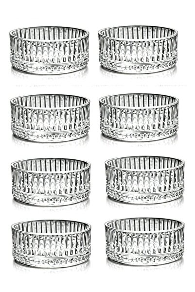 Rayan وعاء زجاجي مكون من 8 قطع من البهجة