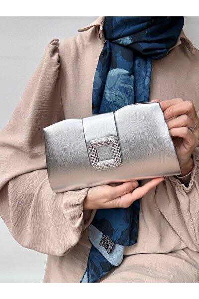 H&D COLLECTİON Women's Special Daily Portfolio Clutch Bag (25*14 cm)