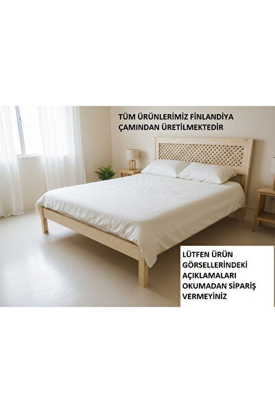 Kayseri Masif Seperatör Başlı Ahşap Karyola