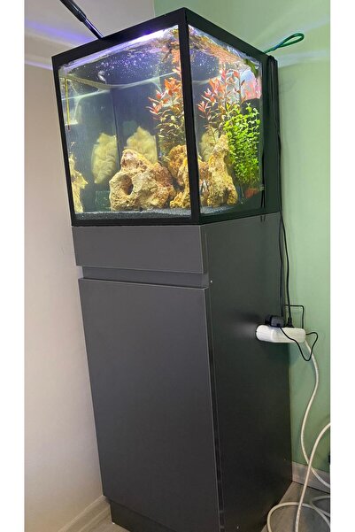 Antik Dekor Akvaryum Dolabı