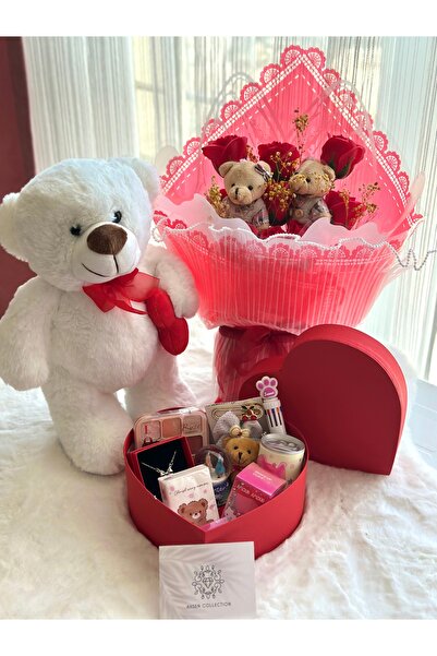 Ahsen Collection Mini love kırmızı 2