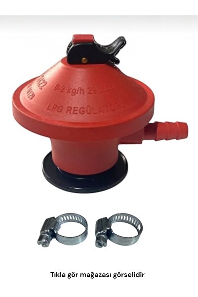 bm büromekanik Ev Tüp Başlığı 12kg Dedantör Her Marka Şişman Tüpe + 2ad Kelepçe