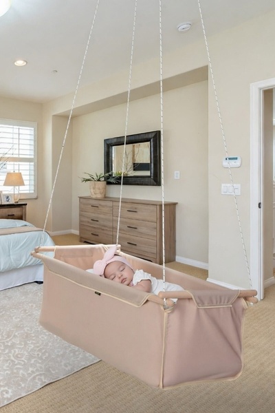 Bundeba Sally Kahverengi Bebek Çocuk Salıncağı Hamak Beşik