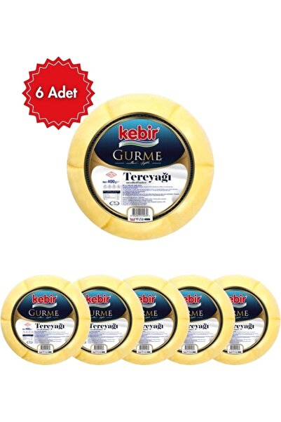 Kebir Gurme Tuzsuz Tereyağı 400 g x6 Adet | Kontrollü Tarifler İçin