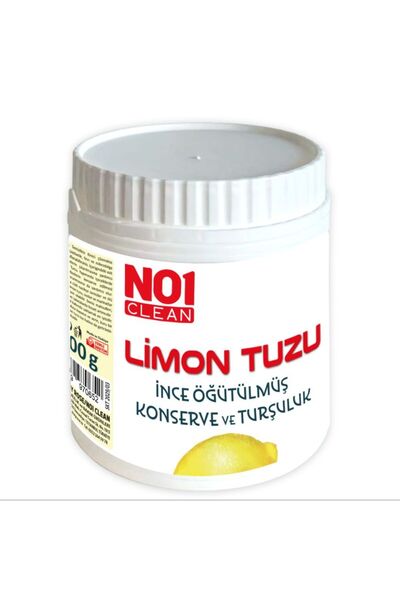 no1 clean LİMON TUZU 500 Gr