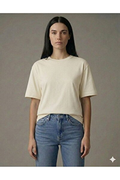 Maison La Femme Γυναικείο μπλουζάκι Unprinted Basic Cotton Oversize