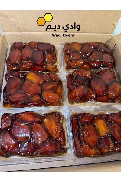 wadi deem تمر منيفي حبة كبيرة وطعم فاخر جدا مفروط 3 كيلو 12 مغلف