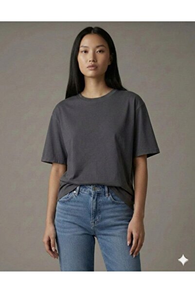Maison La Femme Γυναικείο μπλουζάκι Unprinted Basic Cotton Oversize