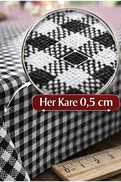 serelya Pötikareli Masa Örtüsü, Pötikare Piknik Örtüsü - Ekose Kareli Masa Ör...