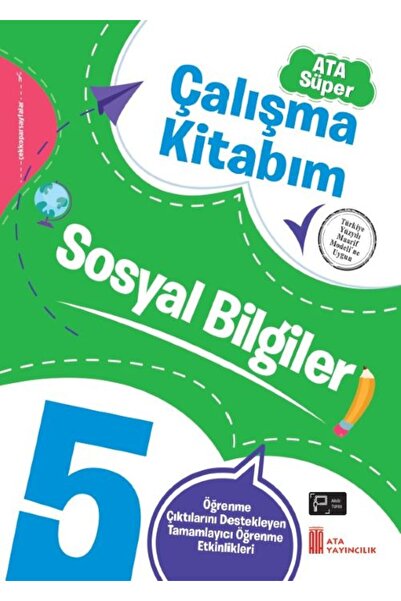 Ata Yayıncılık 5. Sınıf Ata Süper Çalışma Kitabım Sosyal Bilgiler