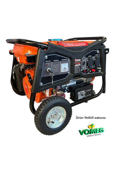 Germany Style RAPCO WX-6500E Benzinli marşlı uzaktan kumandalı 4.3 KW Jenerat...