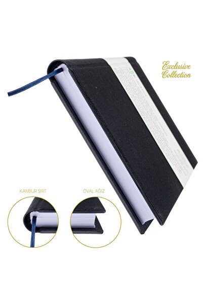 BİDEFTER Checked Notebook - 100% Handmade, Hand-Stitched (Thread Stitching) G...