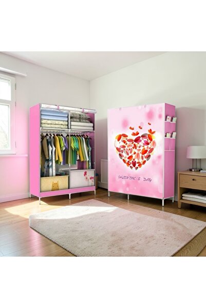 Vision Portable clothes organizer (wardrobe) - pink