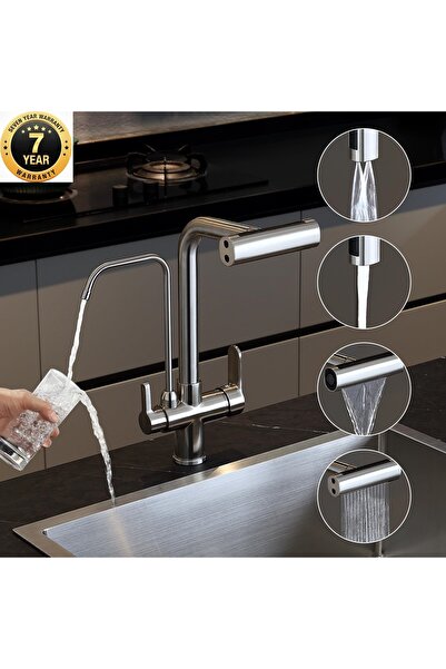 OEM KITCHEN SINK BATTERY DUAL FLOW PURIFY OUTLET SHOWER WATERFLOW 4 FUNCTION ...