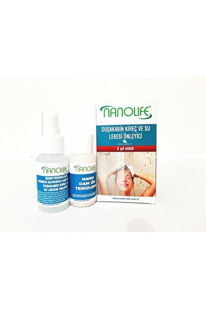 NanoLife 2 YIL ETKİLİ DUŞAKABİN SU VE KİREÇ LEKESİ ÖNLEYİCİ 6'LI PAKET