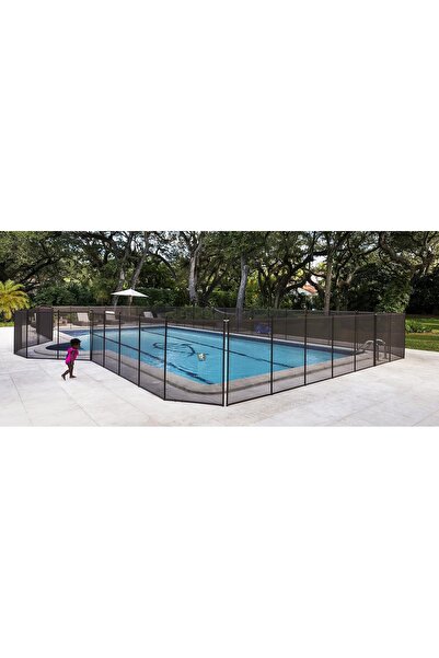 Delixa Havuz Çiti Kendin Yap by Life Saver Eskrim Bölüm Kiti, 4 x 30 cm, Kahv...