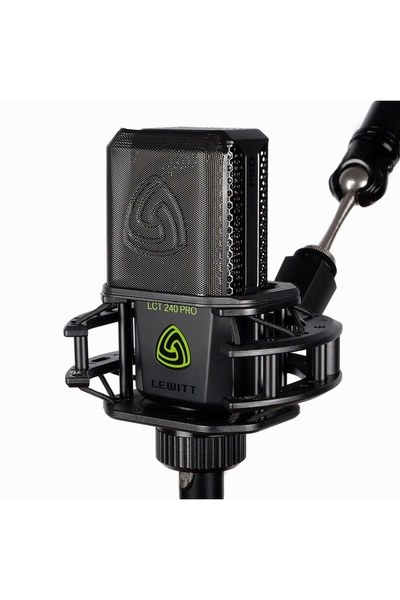 Delixa Lewitt-Ses vokal enstrüman kayıt ve akış için XLR kondenser mikrofon -...