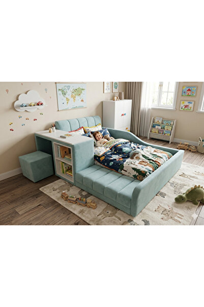 Puf Bebe Montessori Serisi _ Çocuk Yatağı _bebek Yatağı_puf Yatak 90x190 Ölçü...