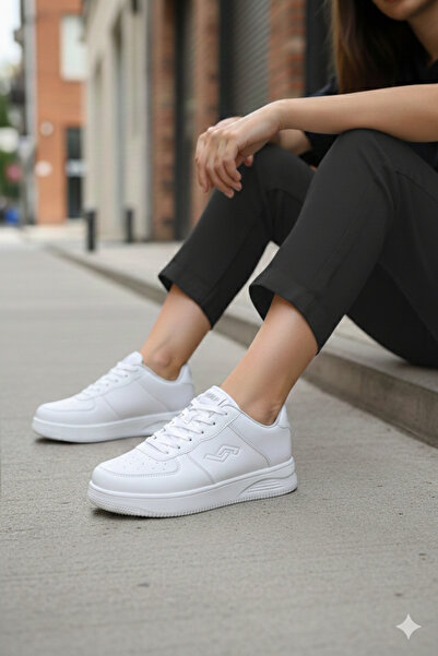 Jump 29158 ALB Pantofi sport cu talpă cu memorie pentru femei și bărbați, unisex