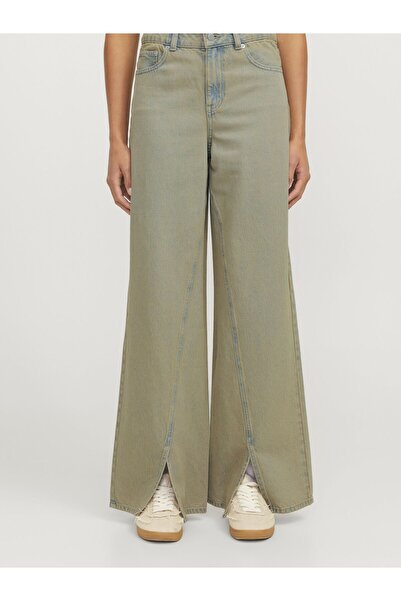 JJXX Weit geschnitten JXTOKYO MAJA WIDE HW SLIT JEANS DNM