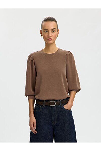 SELECTED Sweatshirt Puffärmel