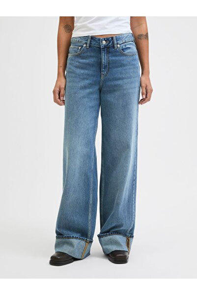 JJXX Weit geschnitten JXTOKYO WIDE FOLD HW JEANS R254 DNM