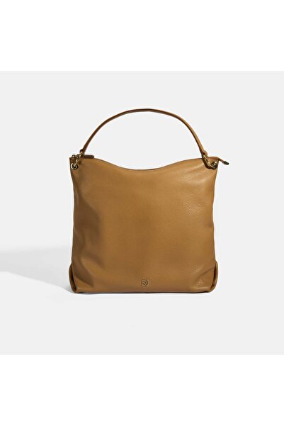 Desa Kadın Kahve Deri Omuz Çantası