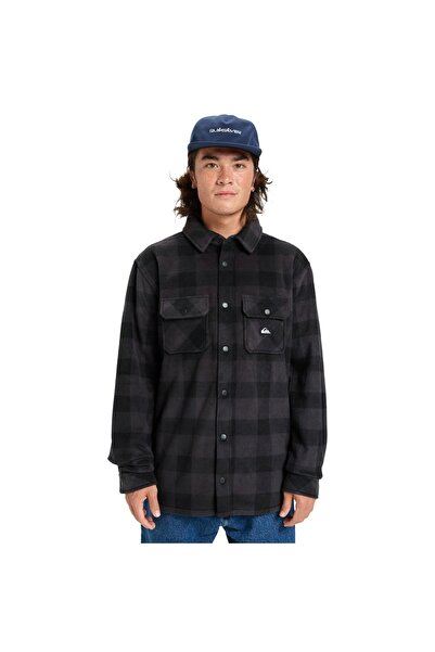 Quiksilver Bering Strait Check Shirt Erkek Polar Ceket ERKEK POLAR CEKET EQYP...