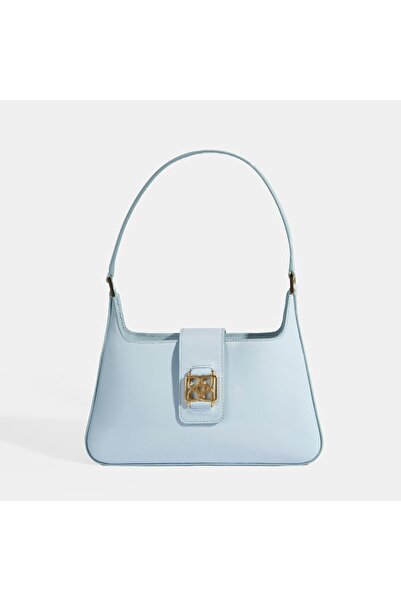 Desa Mavi Kadın Rugan Deri Omuz Çantası