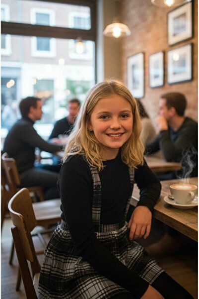 Hilal Akıncı Kids Κοριτσίστικο υφασμάτινο σαλοπέτ Ξυλοκόπος