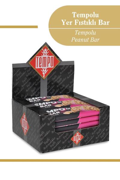 Tempo Şekerleme لوح الفول السوداني المطحون 30 جرام × 12 قطعة