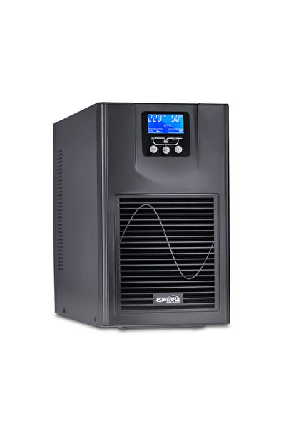 Powerful 3KVA ONLINE KGK. 4-10' LCD,12V-9Ah,6 AKÜ