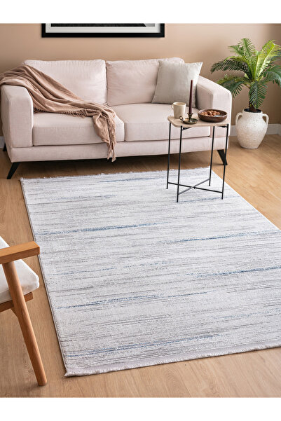 SARAZ HALI Μπλε χαλί διαδρόμου Vals - Μαλακή υφή, αντιολισθητικό, ανθεκτικό σ...