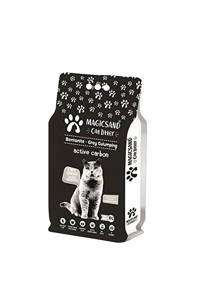 magicsand Aktif Karbon Ince 10 Lt Kedi Kumu