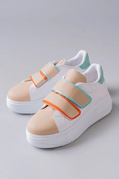 sefayol Pantofi sport pentru femei Bellamy Multi Mat din piele cu velcro