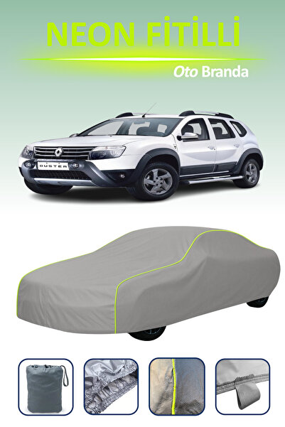 Cemku Shine رمادي [رينو داستر 1] مشمع سيارة متوافق مع حبال النيون، مقاوم للما...