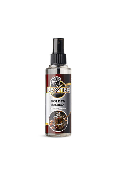 Dexter Car Care Golden Amber Lüx Araba Kokusu 170 ML Kalıcı Sprey Oto Araç Pa...