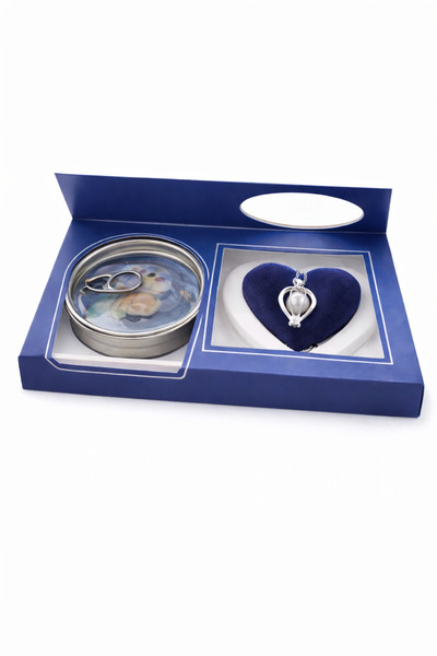 GÜÇLÜ İstiridye İçinde Gerçek İnci Kolye