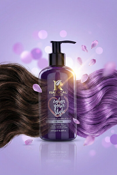 Radical Color Su Bazlı Saç Boyası 250 Ml Lila