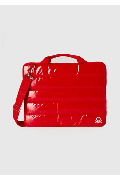 United Colors of Benetton Unisex Red Laptop Bag