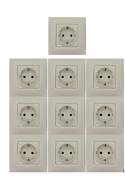 Legrand كريم سالبي إيرث برايز 10 عبوات (مع إطار)