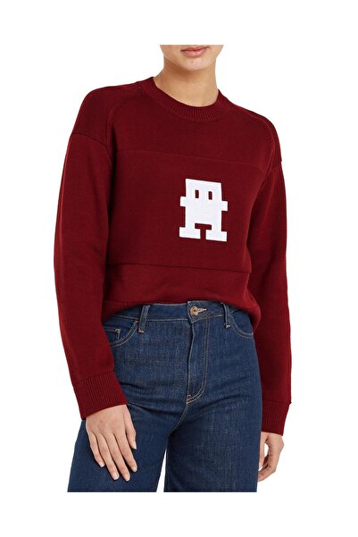 Tommy Hilfiger IMD CROPPED C-NK SWEATER