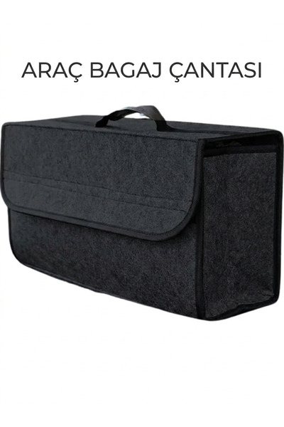 baffhome Araba Oto Çantası Keçe Araç Içi Aksesuar Araç Oto Bagaj Içi Düzenley...