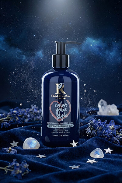 Radical Color Su Bazlı Saç Boyası 250 Ml Gece Mavisi