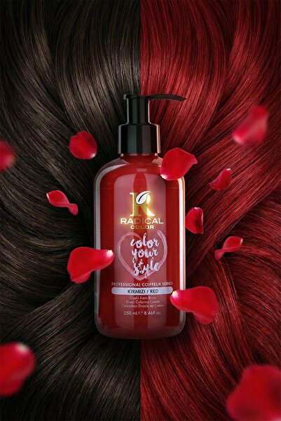 Radical Color Su Bazlı Saç Boyası 250 ml Kırmızı