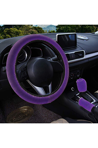 Generic أغطية منفوشة لعجلة القيادة / فرامل اليد / ناقل الحركة مكونة من 3 قطع